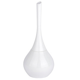 Wenko Bottle White Toilet Brush - 22037100 Large Image