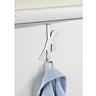 Wenko 'Boy' Stainless Steel Door Hook - Matt - 4468140100  Profile Large Image
