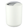 Wenko Brasil 2L Swing Cover Bin - White