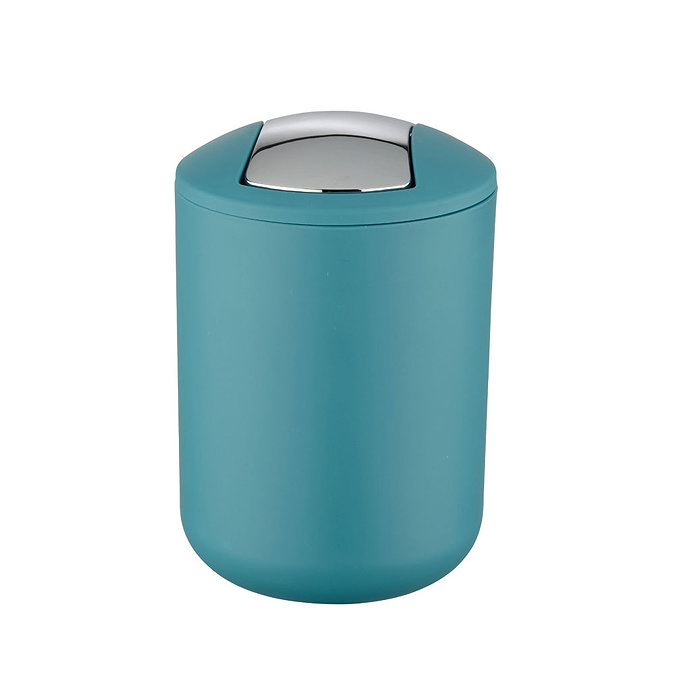 Wenko Brasil Petrol Swing Cover Bin Profile Large Image