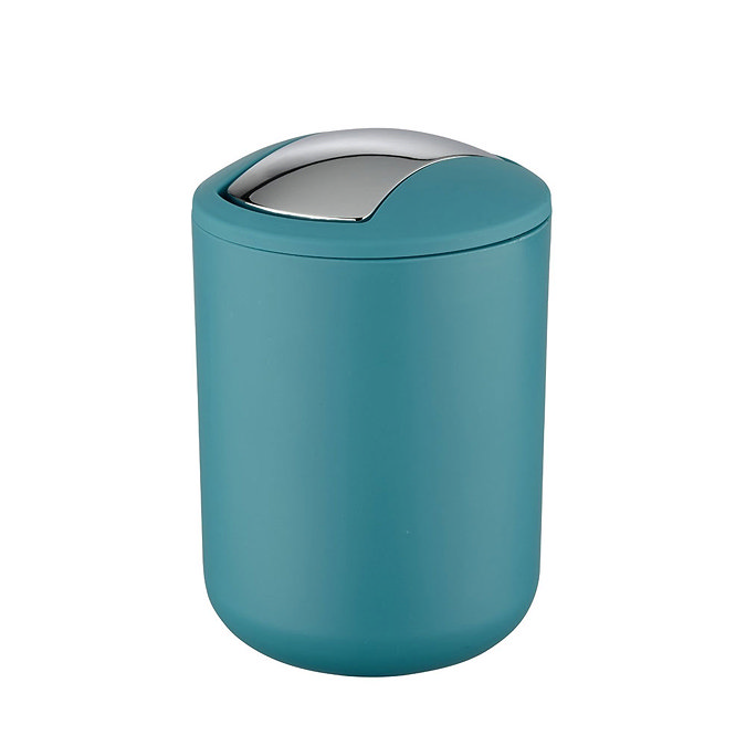 Wenko Brasil Petrol Swing Cover Bin Large Image