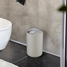Wenko Brasil 6.5L Swing Cover Bin - Taupe
