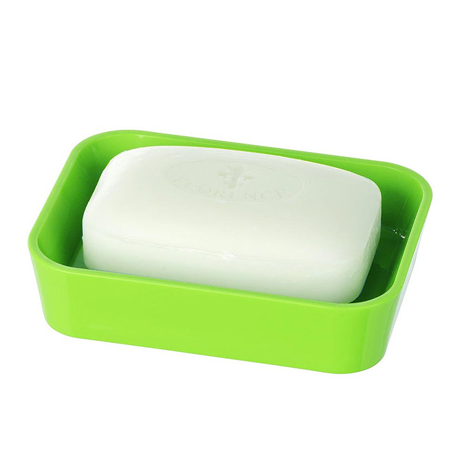 Wenko Candy Soap Dish - Green - 20325100 Profile Large Image