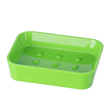 Wenko Candy Soap Dish - Green - 20325100 Profile Large Image