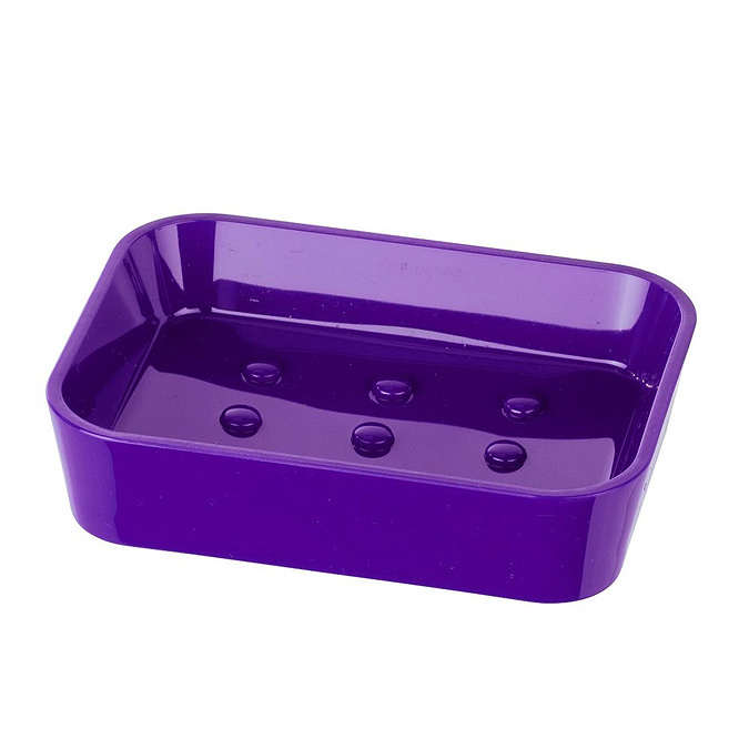 Wenko Candy Soap Dish - Purple - 20313100 Large Image