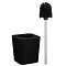 Wenko Candy Toilet Brush Set - Black - 20332100 Profile Large Image