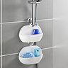 Wenko Cocktail Shower Caddy - Red - 22139100 Feature Large Image