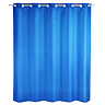 Wenko Comfort Flex Blue Polyester Shower Curtain - W1800 x H2000mm Large Image