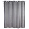 Wenko Comfort Flex Grey Polyester Shower Curtain - W1800 x H2000mm Large Image