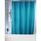 Wenko Comfort Flex Turquoise Polyester Shower Curtain W1800 x H2000mm Profile Large Image