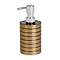 Wenko Copper Stripes Soap Dispenser - 22604100 Large Image