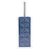 Wenko Cordoba Blue Ceramic Toilet Brush + Holder - 22654100  Profile Large Image