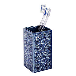 Wenko Cordoba Blue Ceramic Tumbler - 22652100 Large Image