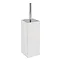 Wenko Cordoba White Ceramic Toilet Brush + Holder - 22651100 Large Image