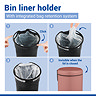 Wenko Leman 3L Pedal Bin - Dusty Rose