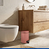 Wenko Leman 3L Pedal Bin - Dusty Rose