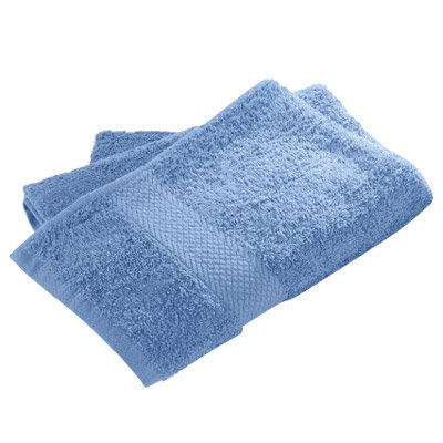 Wenko Terry Cotton Hand Towel - 500 x 1000mm - Light Blue - 19570100 at ...