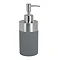 Wenko Creta Soap Dispenser - Grey - 19975100 Large Image