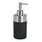 Wenko Creta Soap Dispenser - Black - 19977100 Large Image