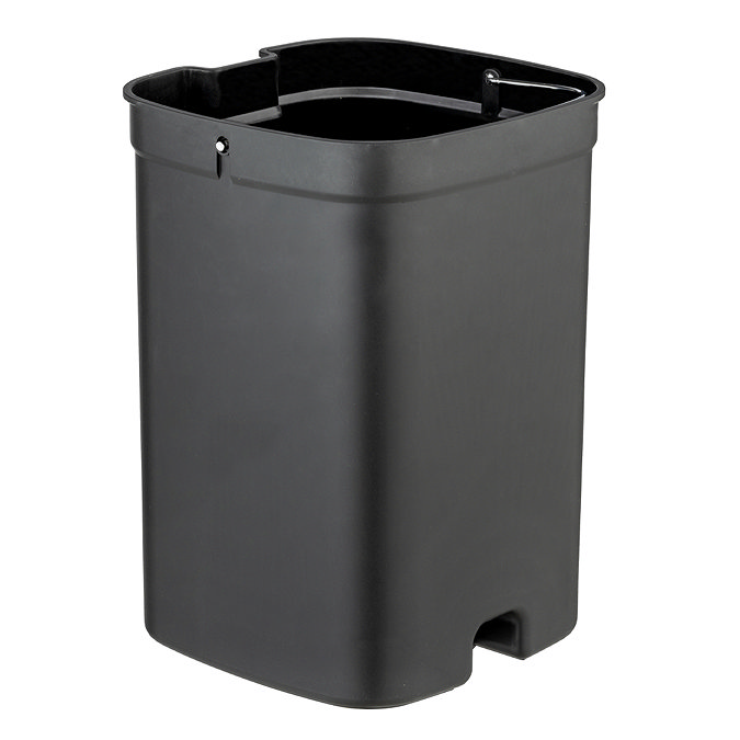 Wenko Davos 5 Litre Pedal Bin - White