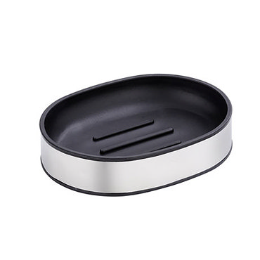 Wenko Detroit Soap Dish - Stainless Steel - 21691100 Profile Large Image