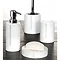 Wenko Diamond Bathroom Accessories Set - White Profile Large Image