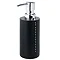 Wenko Diamond Soap Dispenser - Black - 18719100 Large Image