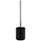 Wenko Diamond Toilet Brush Set - Black - 18718100 Large Image