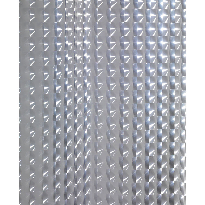 Wenko Disco PEVA 3D Shower Curtain - W1800 x H2000mm - 21273100 Standard Large Image