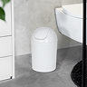 Wenko Economic 6L Swing Cover Bin - White