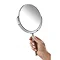 Wenko Elegance Power-Loc Handheld and Wall Mounted Cosmetic Mirror - 17817100 Profile Large Image