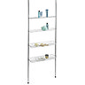 Wenko Ellera Telescopic Rack - Chrome - 18597100 Large Image
