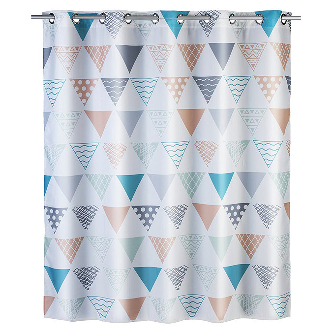 Wenko Ethno Flex Polyester Shower Curtain - W1800 x H2000mm Large Image