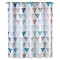 Wenko Ethno Flex Polyester Shower Curtain - W1800 x H2000mm Large Image