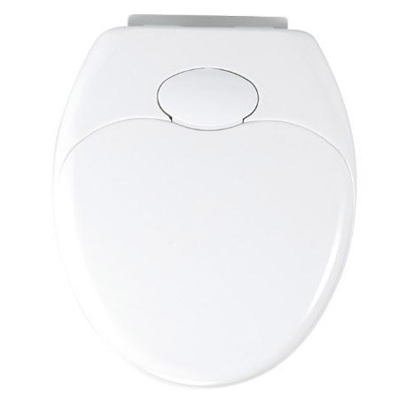 Wenko Family Easy-Close WC Toilet Seat - White - 110003100 Feature Large Image