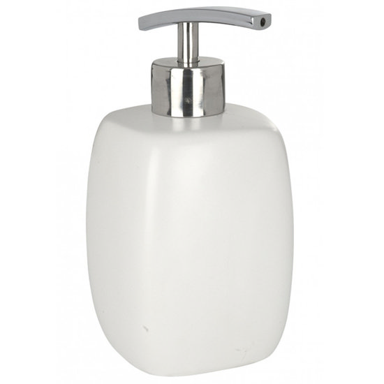 White Ceramic Soap Dispenser Wenko Victorian Plumbing 0360