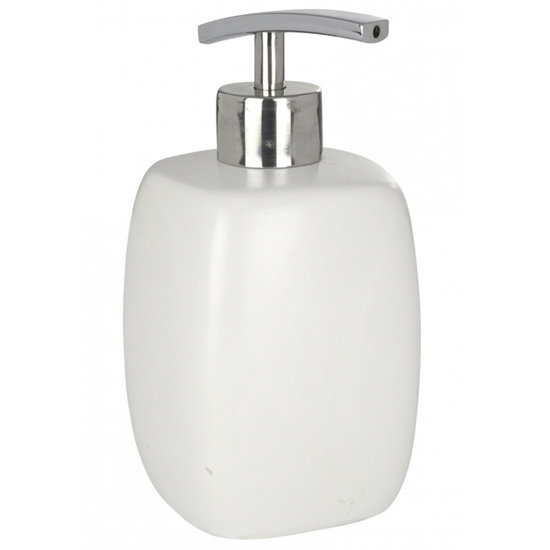 Wenko Faro Ceramic Soap Dispenser - White - 20020100 Large Image