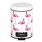 Wenko Flamingo 3 Litre Cosmetic Pedal Bin - 22737100 Large Image