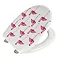 Wenko Flamingo Soft Close Toilet Seat - 22406100 Feature Large Image