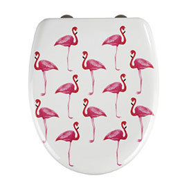 Wenko Flamingo Soft Close Toilet Seat - 22406100 Medium Image