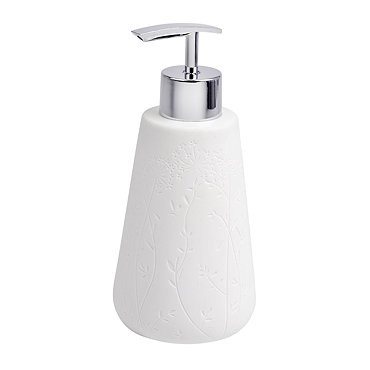 Wenko Flora Ceramic Soap Dispenser - 22633100  Profile Large Image