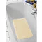 Wenko Florida Bath Mat - Beige - 2 Size Options Profile Large Image