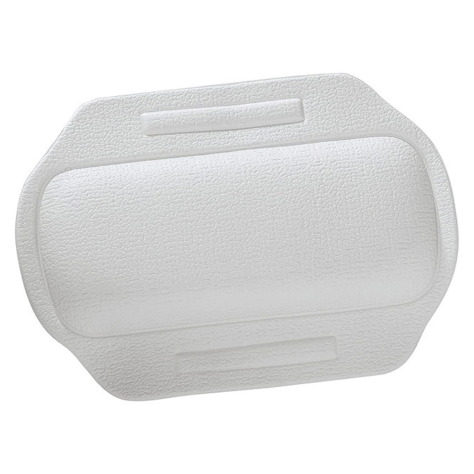 Wenko Florida Bath Pillow - White  Profile Large Image