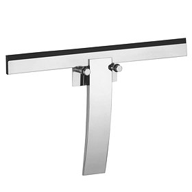 Wenko Gela Bathroom Squeegee - Stainless Steel - 18172100 Large Image