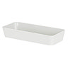 Wenko Gom White Storage Tray - 20914100  Feature Large Image