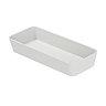 Wenko Gom White Storage Tray - 20914100 Large Image
