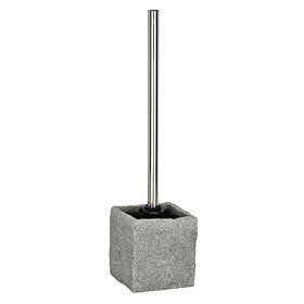 Wenko Granite Toilet Brush + Holder - 20440100 Large Image