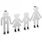 Wenko Happy Family Door Hook - Chrome - 15002100 Large Image