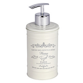 Wenko Home Vintage Steel Soap Dispenser - 22516100 Large Image