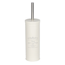 Wenko Home Vintage Steel Toilet Brush + Holder - 22517100 Large Image